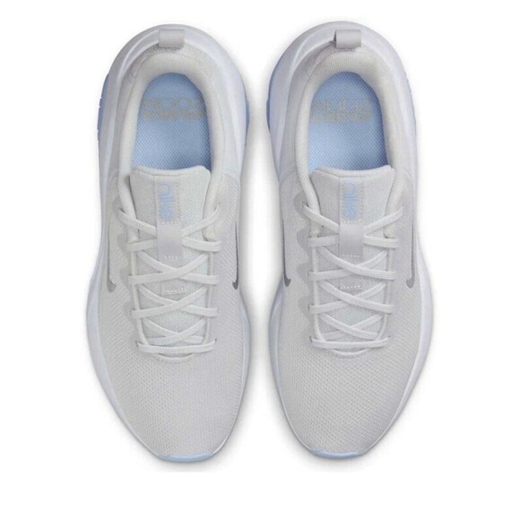 NEW Nike Zoom Bella 9.5 Women Gym Shoes Heavy Lift Light Gray/Blue Zoom Air Tek - Picture 6 of 16